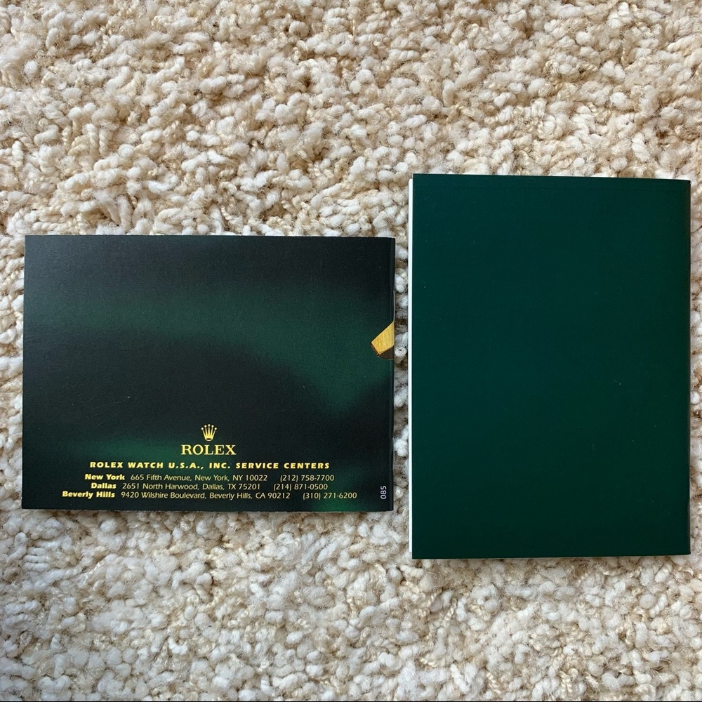 - Authentic Rolex watch box, tag & paperwork - Picture 9 of 9